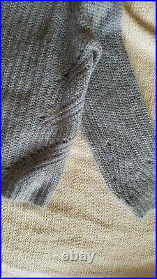 NWT Sezane Dwee Jumper Sweater Grey Marl Medium or Small