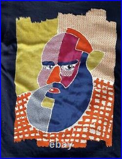 New 700 Walter van Beirendonck Knitted Face Sweater M/L W&LT, Raf Simons