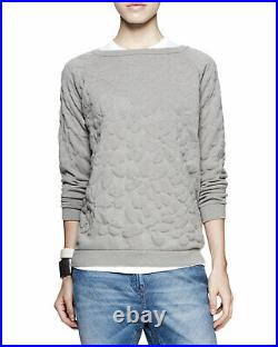 New Brunello Cucinelli Flower-Embossed Cashmere sweater jumper