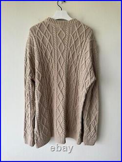 New H&M HM X h m Rokh Hwang Oversized Cable Knit Sweater medium large