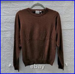 New Julia Amory Falmouth Sweater Cotton Knit Coco Size M