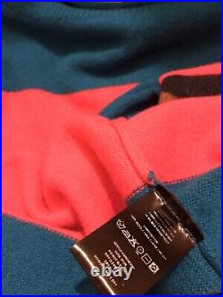New Paul Smith Wool Jumper Sweater, Multi Colour Block Stripe, Size M BNWoT