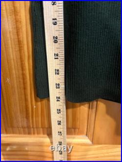 New with Tag MRSP $690 Monse Mock Neck Wool Blend Sweater with Zippers Sz Medium