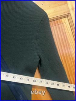 New with Tag MRSP $690 Monse Mock Neck Wool Blend Sweater with Zippers Sz Medium