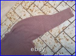 NoName cashmere sweater thick knit puff sleeve size M