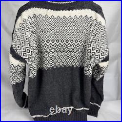 Nordkapp Sweater Medium Norway 100% Wool Genuine Vintage