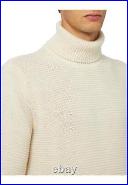 Nwt Manuel Ritz English Ribbed Turtleneck Sweater 3532m509 23383703