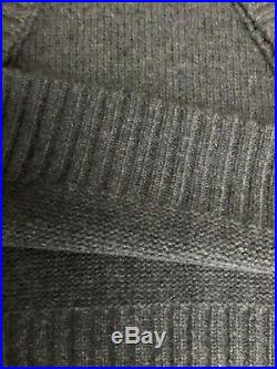 Nwt Polo Ralph Lauren 100% Cashmere Gray Sweater Sz M
