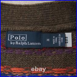 POLO RALPH LAUREN Fair Isle Wool Blend V-Neck Cardigan