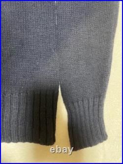 POLO Ralph Lauren Flag Knit Sweater Navy Size M USA Flag Pullover Cotton Linen POLO Ralph Lauren Flag Knit Sweater Navy Size M USA Flag Pullover Cotton Linen