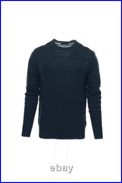 POLO by Ralph Lauren Blue Striped Crew Neck Sweater