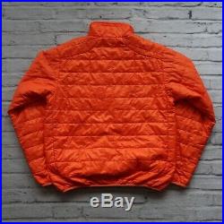 Patagonia Nano Puff Sweater Pullover Jacket Mens Size M Orange