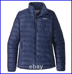 Patagonia Women's Down Sweater Jacket Navy 84683 Regular Fit NWT Free Shipping