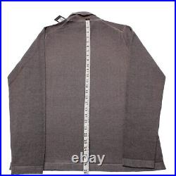 Patrick Assaraf NWT Turtleneck Sweater Size Medium in Solid Gray 100% Wool