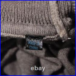 Patrick Assaraf NWT Turtleneck Sweater Size Medium in Solid Gray 100% Wool