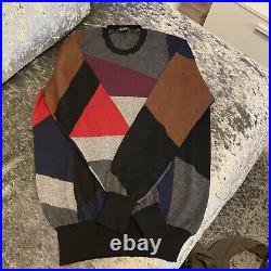 Paul Smith Geometric Merino Sweater Medium
