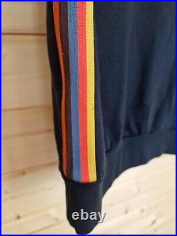 Paul Smith Mainline Artist Stripe Black Jumper Sweater Medium Signature Stripe