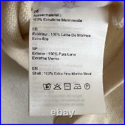 Perfect Moment Chevron Colorblock Merino Wool Crewneck Sweater Jumper Medium i15