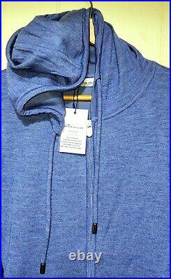 Peter Millar Cashmere Luxury Blend Full Zip Hoodie Sweater Mens Medium NWT $395