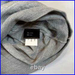 Peter Millar Collection Wool & Silk Sweater Size Medium Gray NWT $348