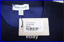 Peter Millar Coolspun Lite Cotton Sweater Mens Size Medium NAV INV13167635