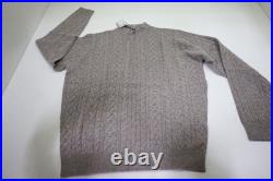 Peter Millar Crescent Ridge Cable Wool Sweater Mens Medium LGELM INV13206441