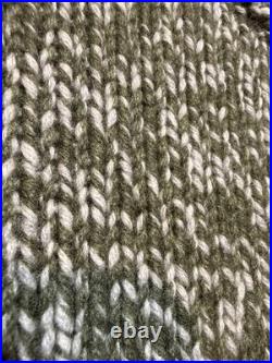 Peter Millar Crown Crafted M Cashmere Fisherman's Sweater $698 Olive Branch-645