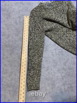 Peter Millar Crown Crafted M Cashmere Fisherman's Sweater $698 Olive Branch-645