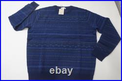 Peter Millar Merino Wool/Cashmere Sweater Mens Size Medium Navy 1015C 1279140
