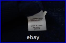 Peter Millar Merino Wool/Cashmere Sweater Mens Size Medium Navy 1015C 1279140