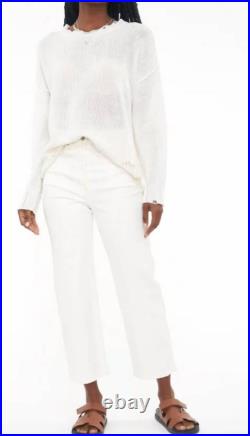 Pistola Elyse Sweater Vanilla Distressed Pistola Elyse Sweater Vanilla Distressed