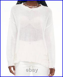 Pistola Elyse Sweater Vanilla Distressed