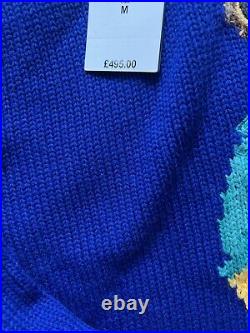 Polo Bear By Ralph Lauren Hoodie Mens midium classic Blue Hooded Jumper Sweater