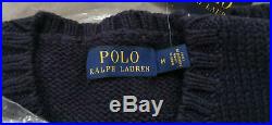 Polo Ralph Lauren CP-93 Sailboat Sweater Size M Regatta Sailing 1992 Knit