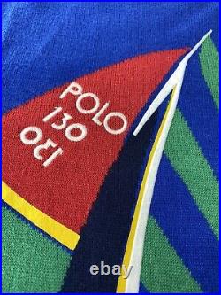 Polo Ralph Lauren CP RL-93 Regatta Sailing Boat Sailboat Yacht Sweater Mens S