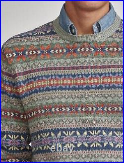 Polo Ralph Lauren Fair Isle Jumper Sweater, Medium