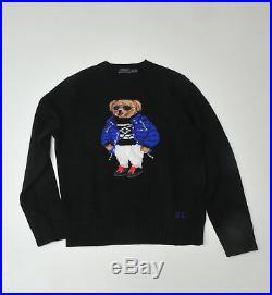 Polo Ralph Lauren Polo Bear RLX Wool Sweater Ski 2015 Crewneck Medium $395