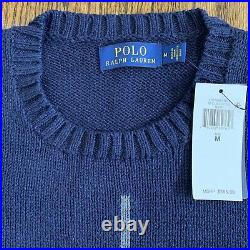 Polo Ralph Lauren Rugby Bear Sweater, Size Medium NWT $398