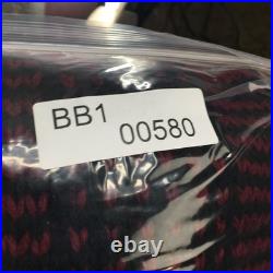 Polo Ralph Lauren Sweater Mens M Black Red Knit Long Sleeve Crew Neck Pullover