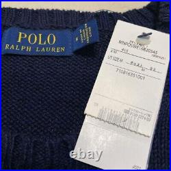 Polo Ralph Lauren Sweater Rugby Kick Bear New and Unused Tagged Size M 202305M