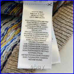 Polo Ralph Lauren Sweater Vest Fair Isle Silk Wool Cashmere Sz M NWT $248