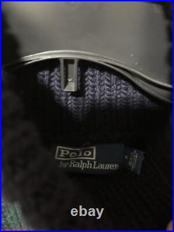 Polo Ralph Lauren Tartan-check Wool Jumper Plaid Sweater Men's Medium $998 NWT