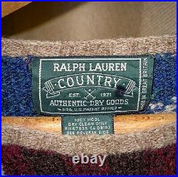 Polo Ralph Lauren Vintage Country Dry Goods 90 92 Stadium Snow Beach Medium L