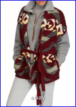 Polo Ralph Lauren Wool Cashmere Southwestern Cardigan Sweater Vest New $598