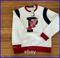 Polo Ralph Lauren p wing browns stadium sweater 1992 crest hi tech polo sport