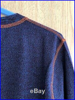 Prada 100% Virgin Wool Mixed Yarn Crew Neck Sweater