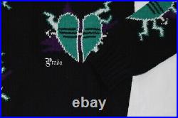 Prada Broken Hearts Frankenstein Sweater. Sz 40. Nwt