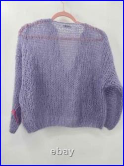 Pre-Owned Maiami Purple Size S/M Cardigan Sweater