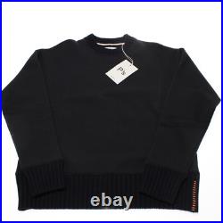 President's NWT Crew Neck Sweater Size Medium in Dark Blue Cotton/Cashmere Blend President's NWT Crew Neck Sweater Size Medium in Dark Blue Cotton/Cashmere Blend