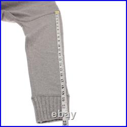 President's NWT Crew Neck Sweater Size Medium in Gray Cotton/Cashmere Blend